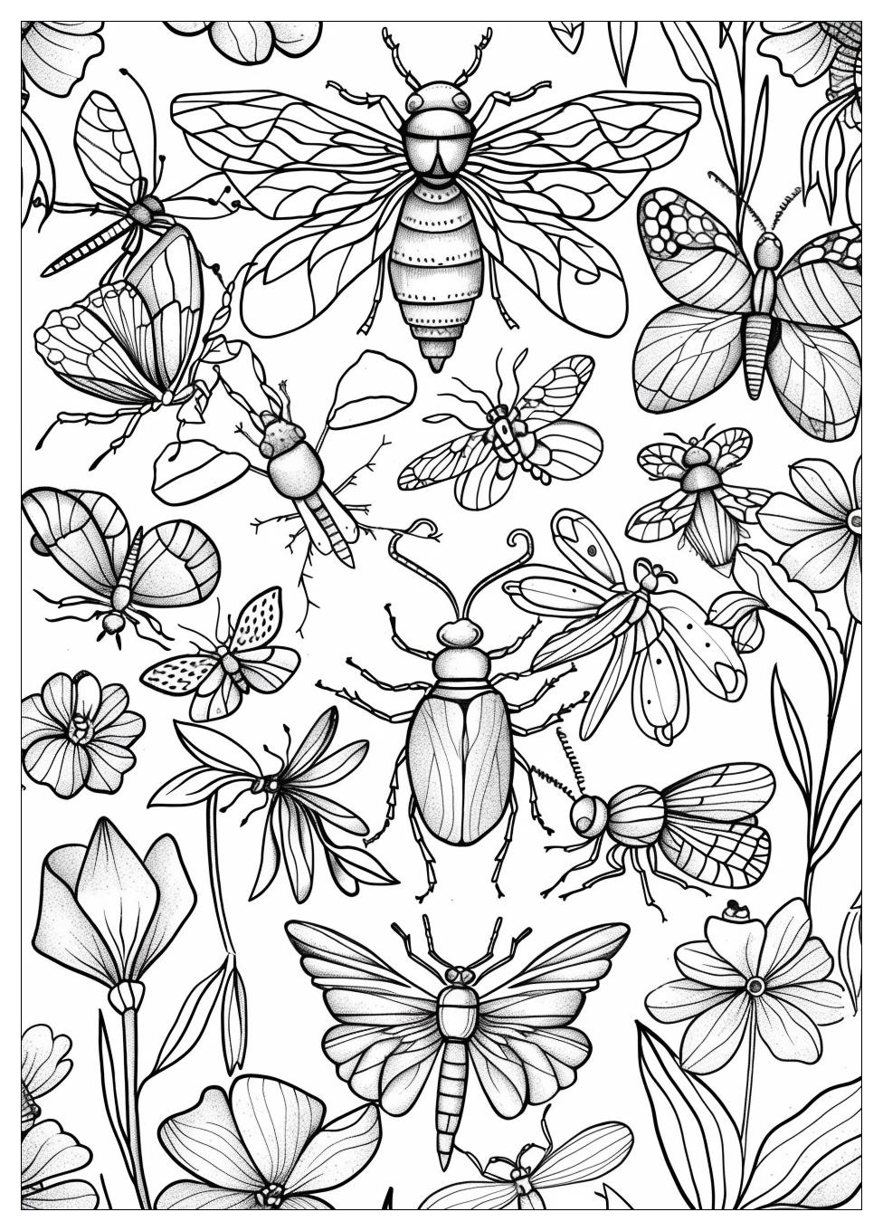 Insects Coloring Pages-15