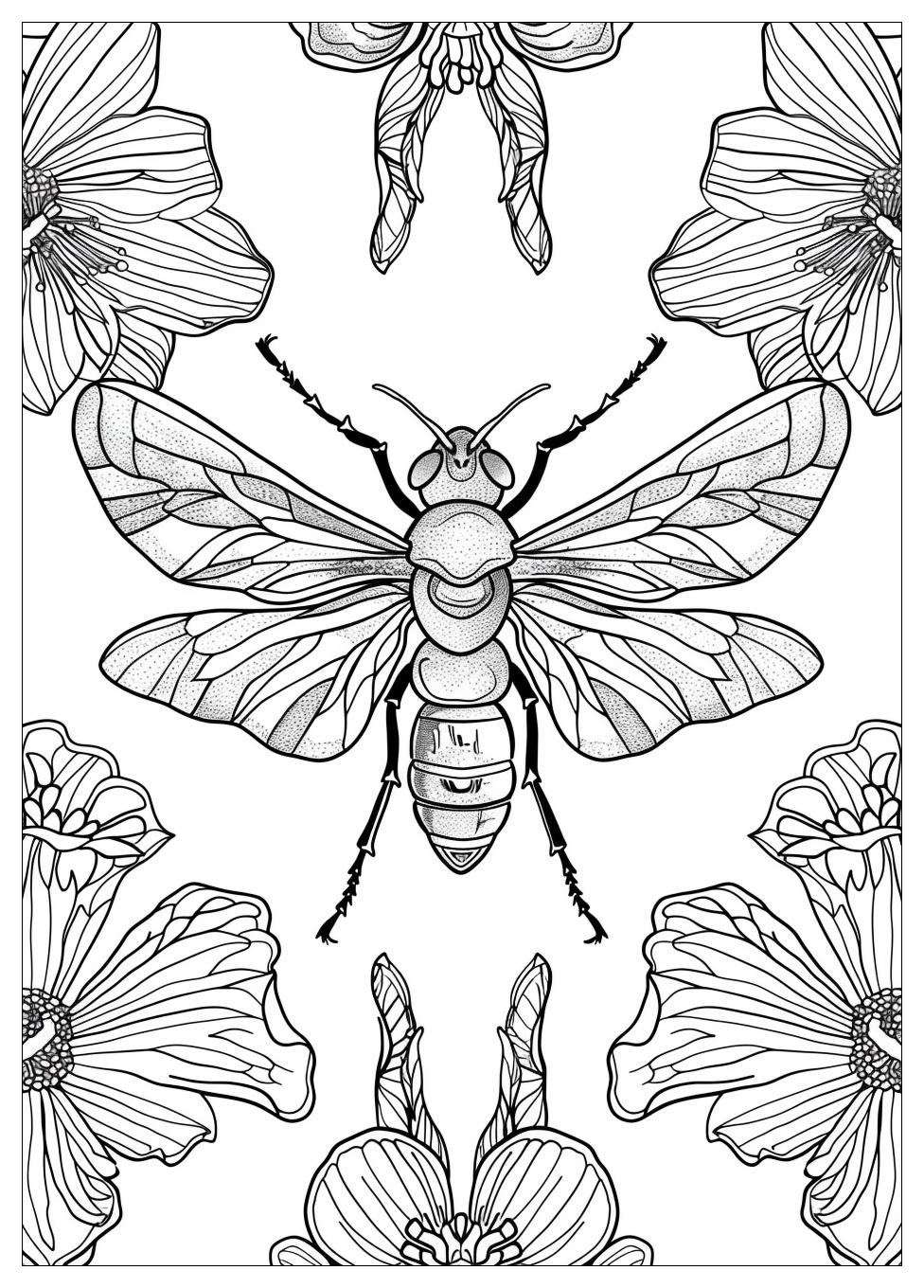 Insects Coloring Pages-16