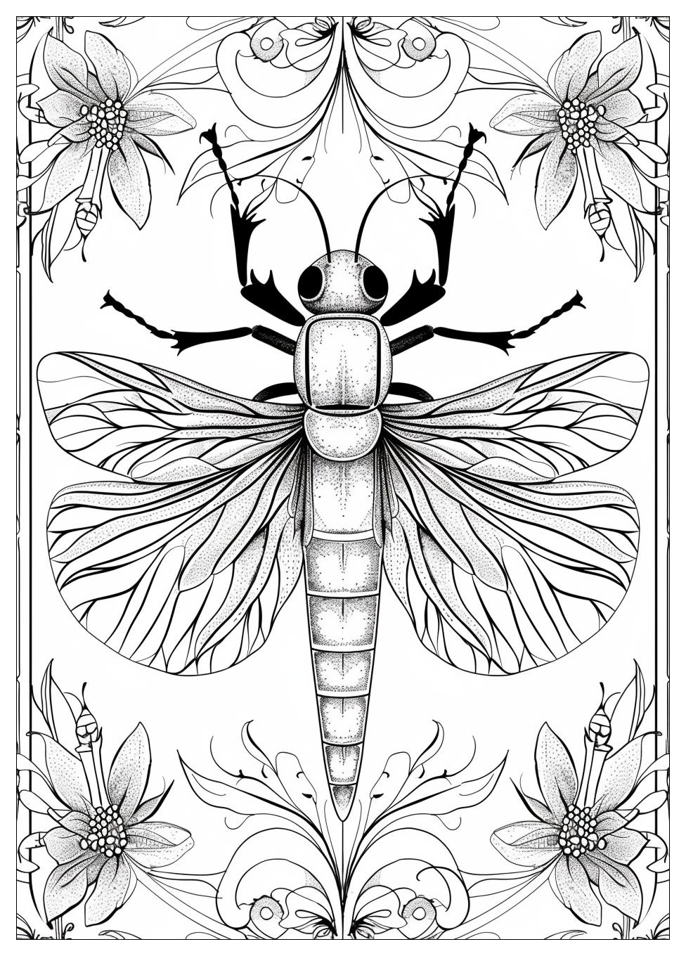 Insects Coloring Pages-18