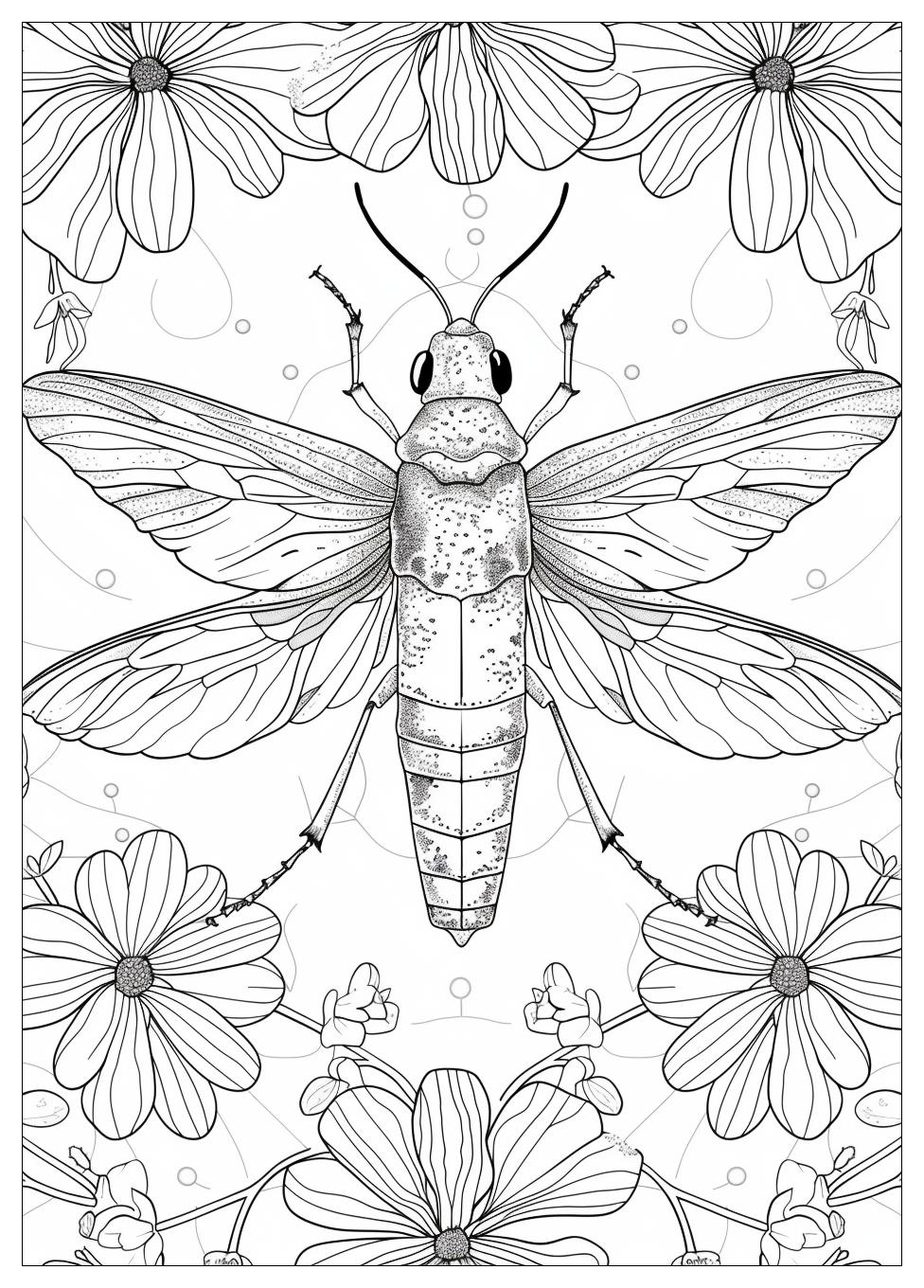 Insects Coloring Pages-19