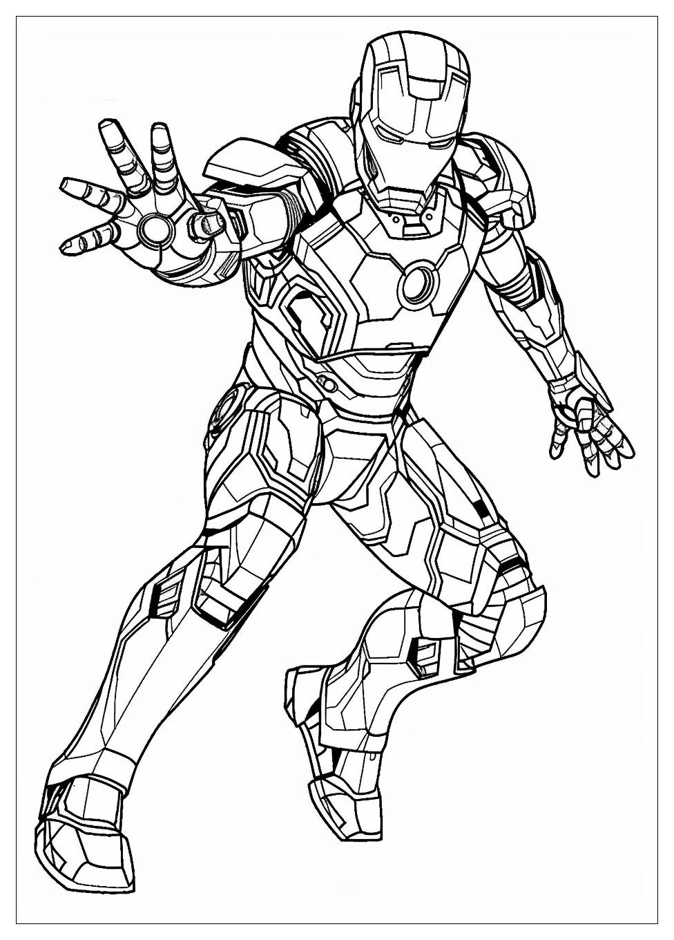 Iron Man Coloring Pages-10