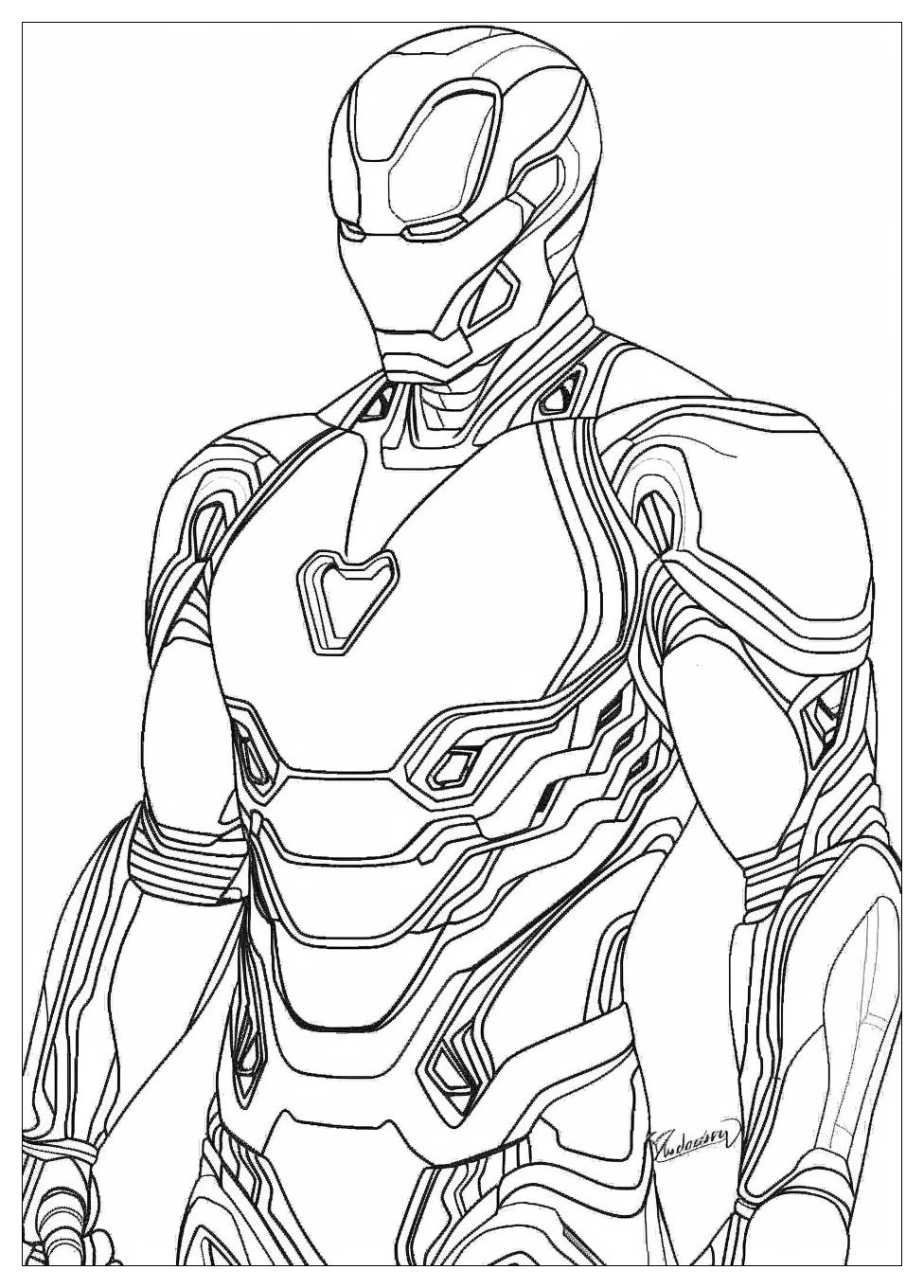 Iron Man Coloring Pages-15