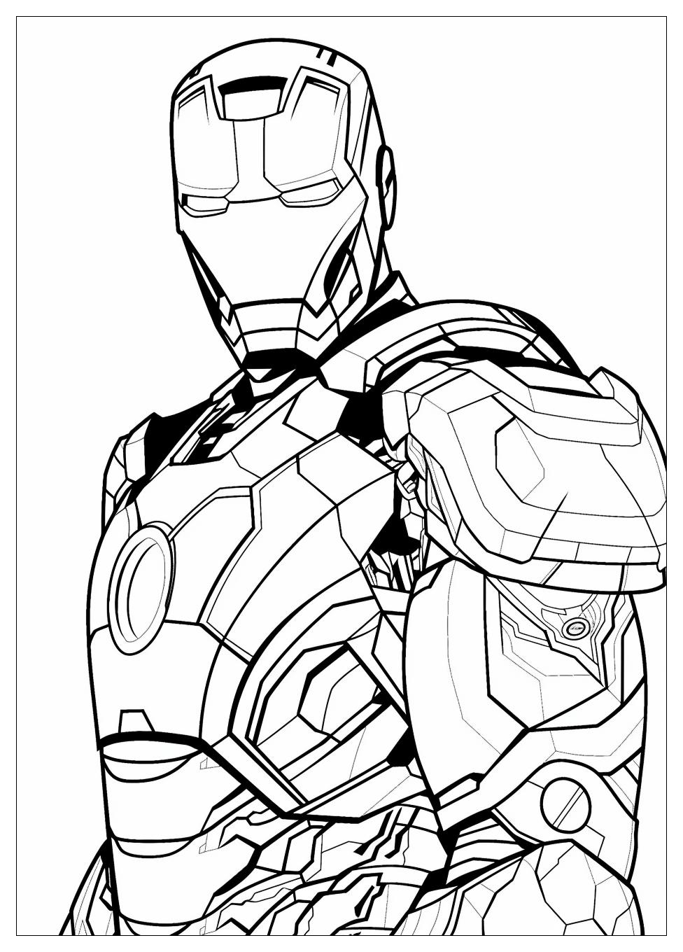 Iron Man Coloring Pages-16