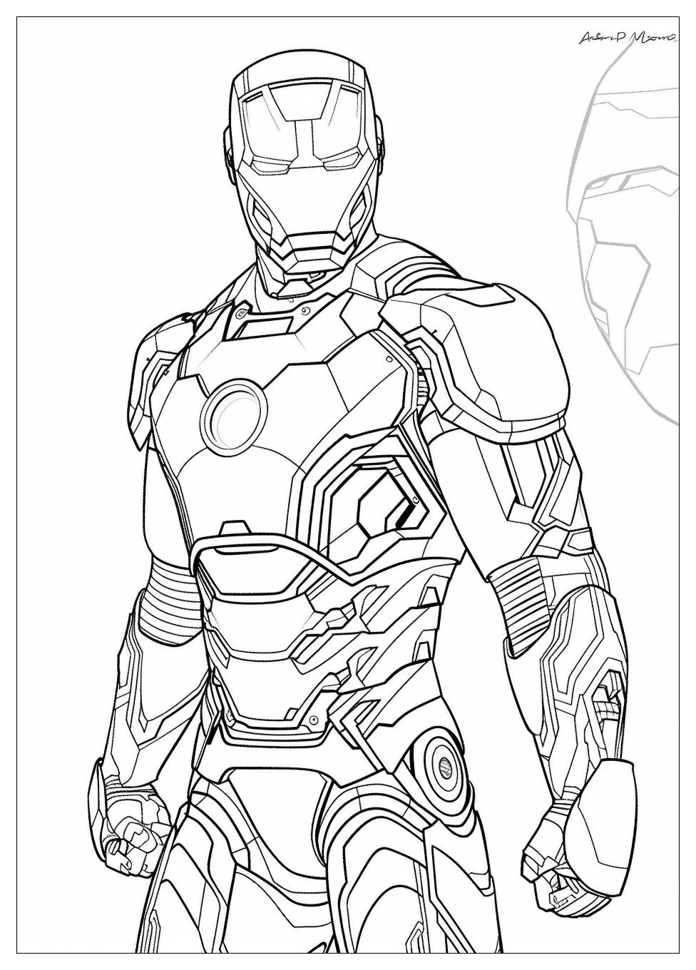 Iron Man Coloring Pages-18