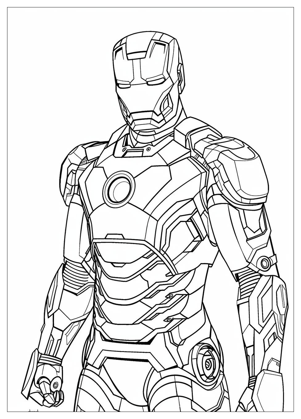 Iron Man Coloring Pages-2