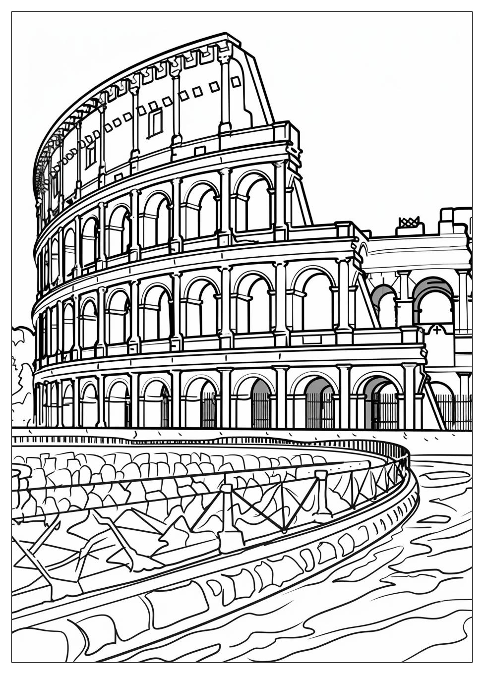 Italy Coloring Pages-1