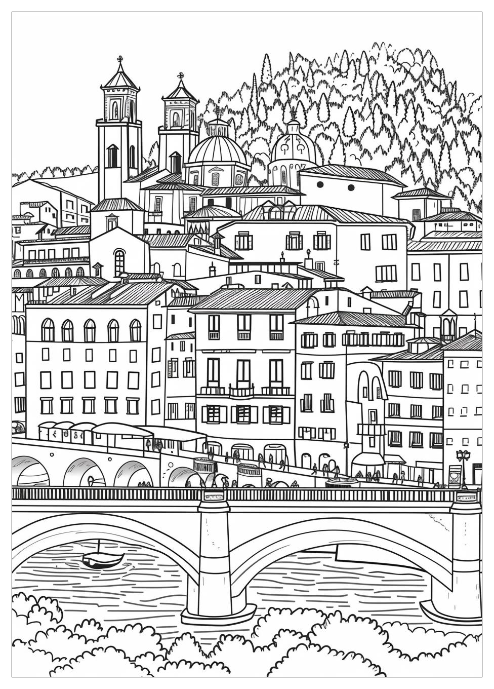 Italy Coloring Pages-10