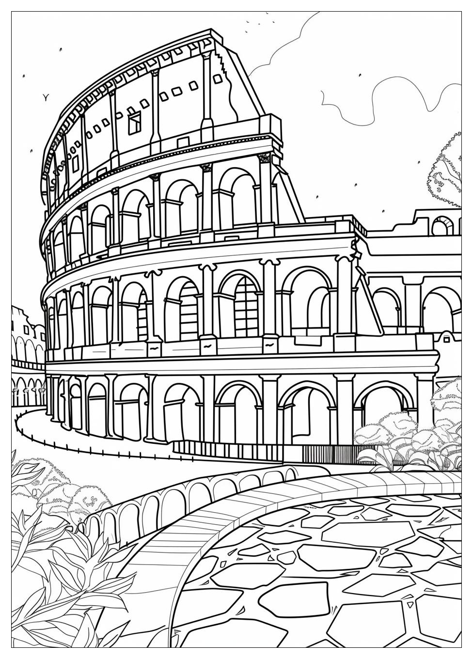 Italy Coloring Pages-12