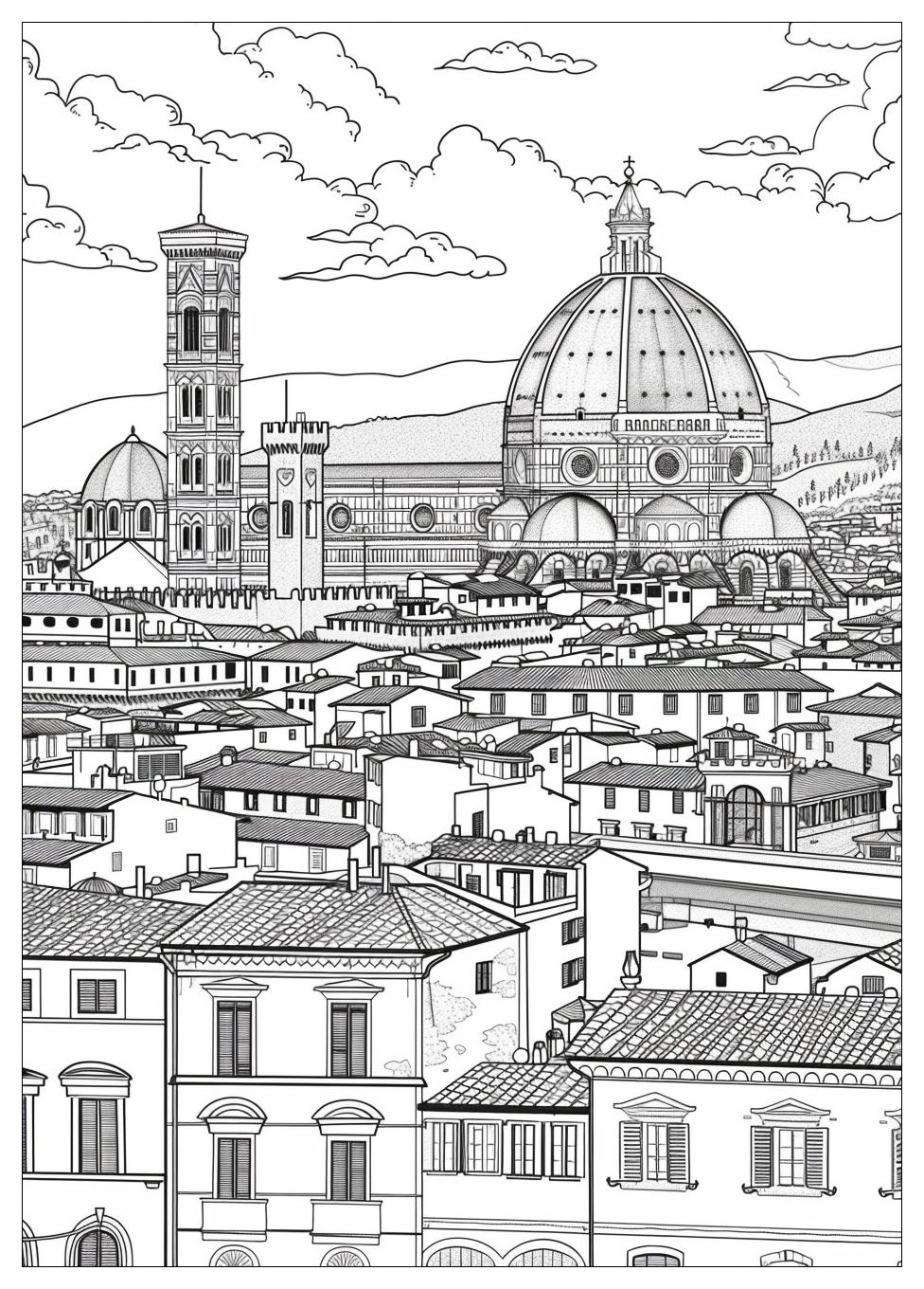 Italy Coloring Pages-15