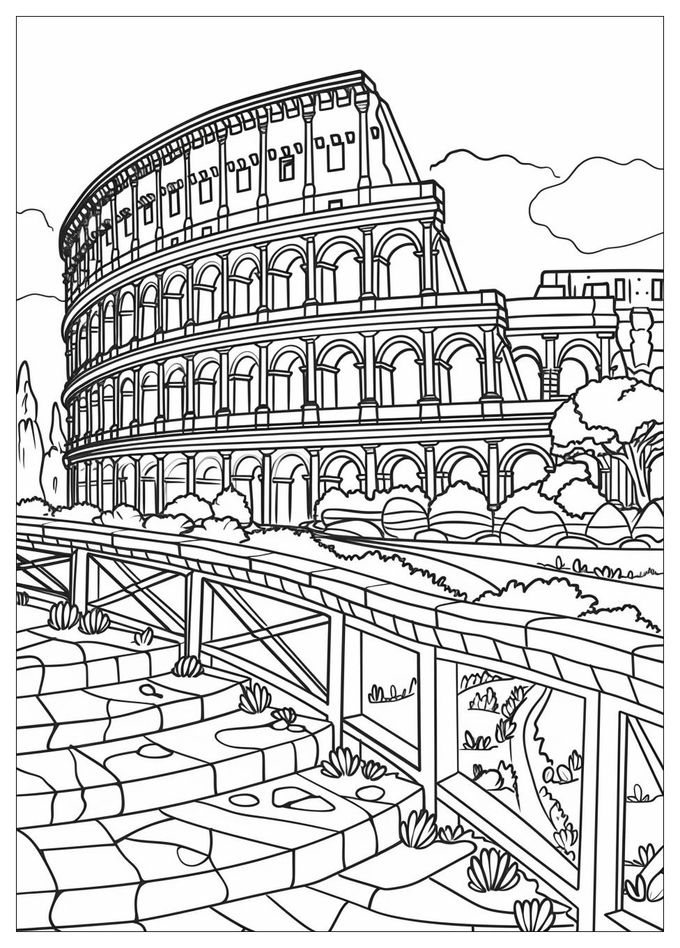 Italy Coloring Pages-2