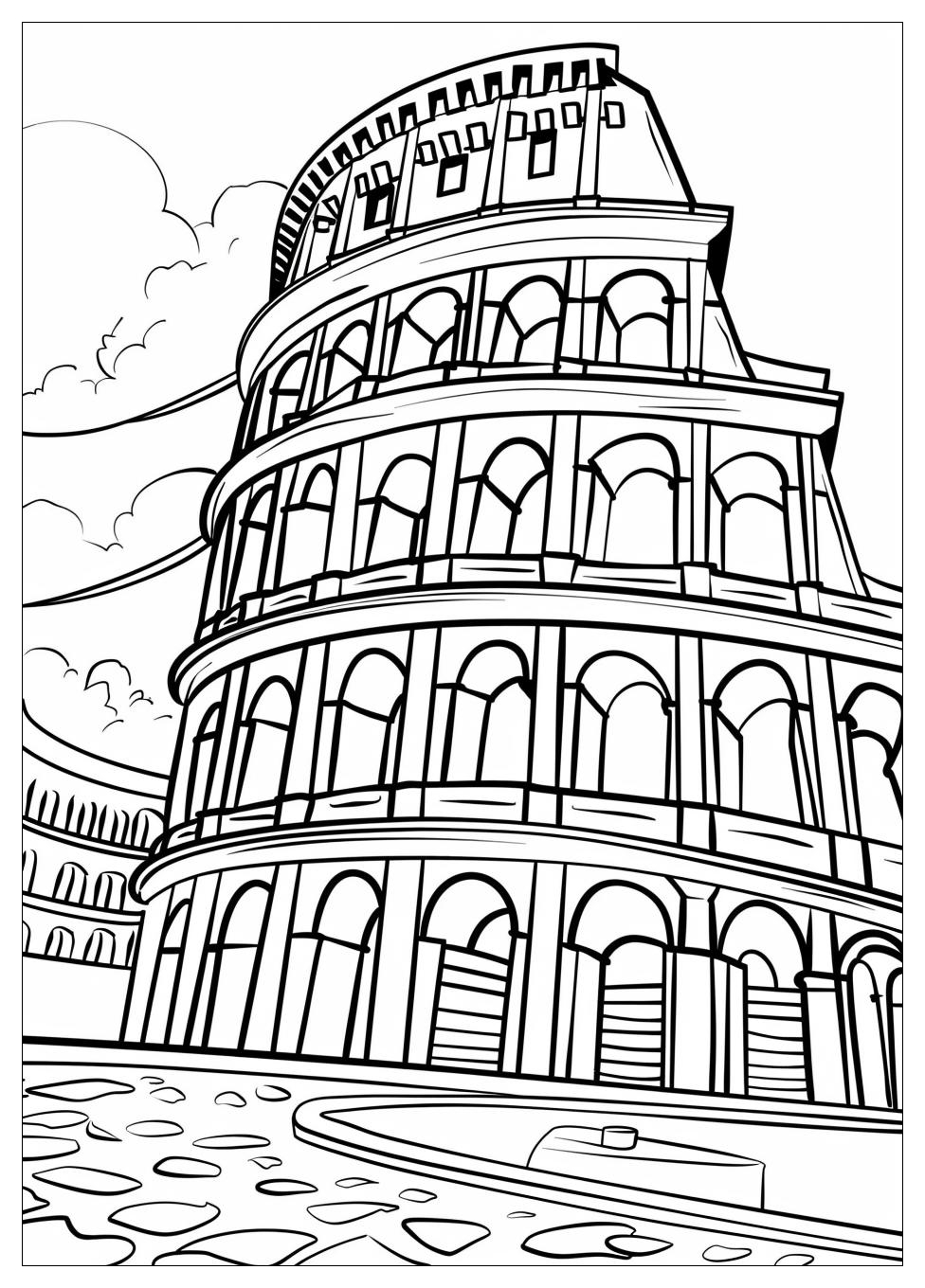 Italy Coloring Pages-3