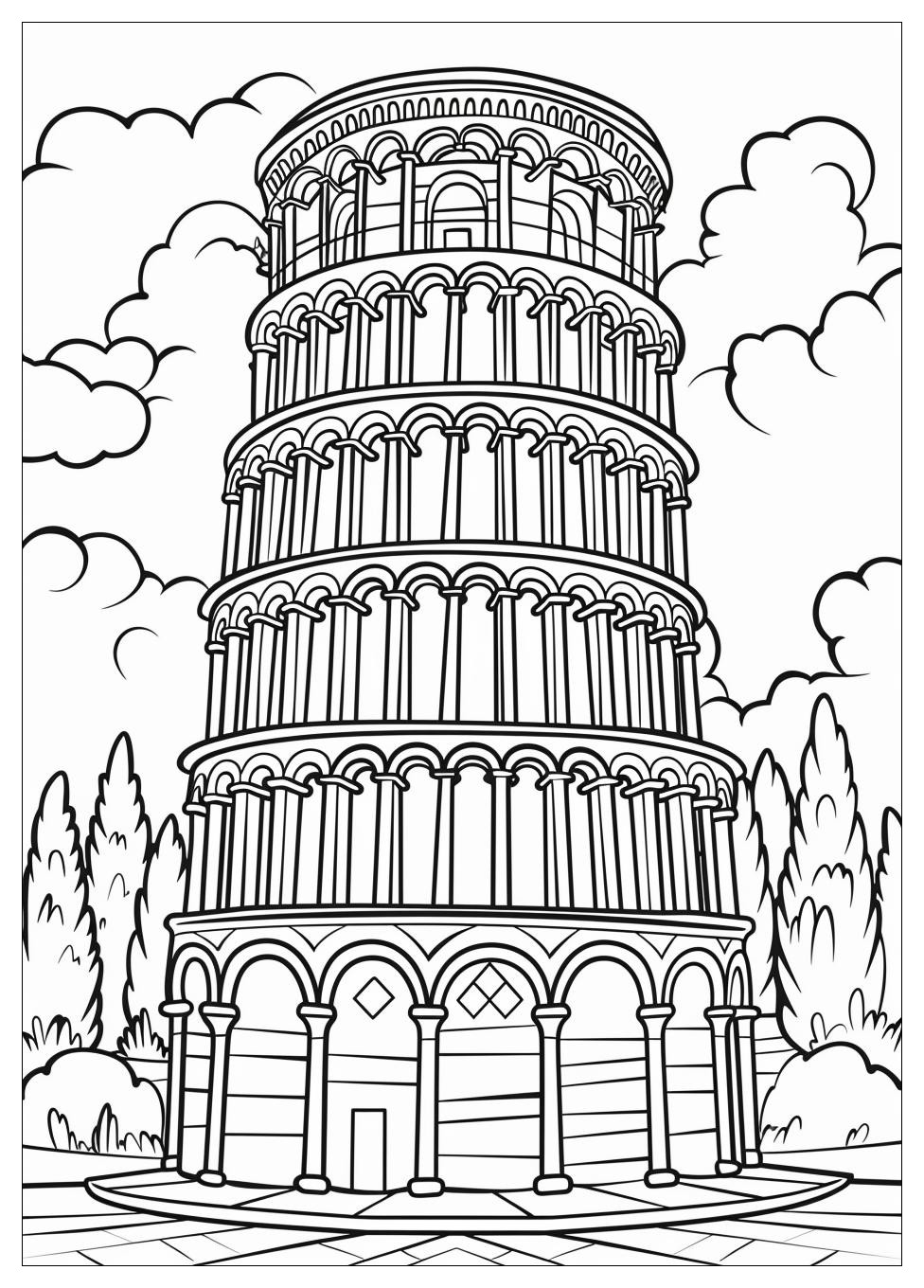 Italy Coloring Pages-4