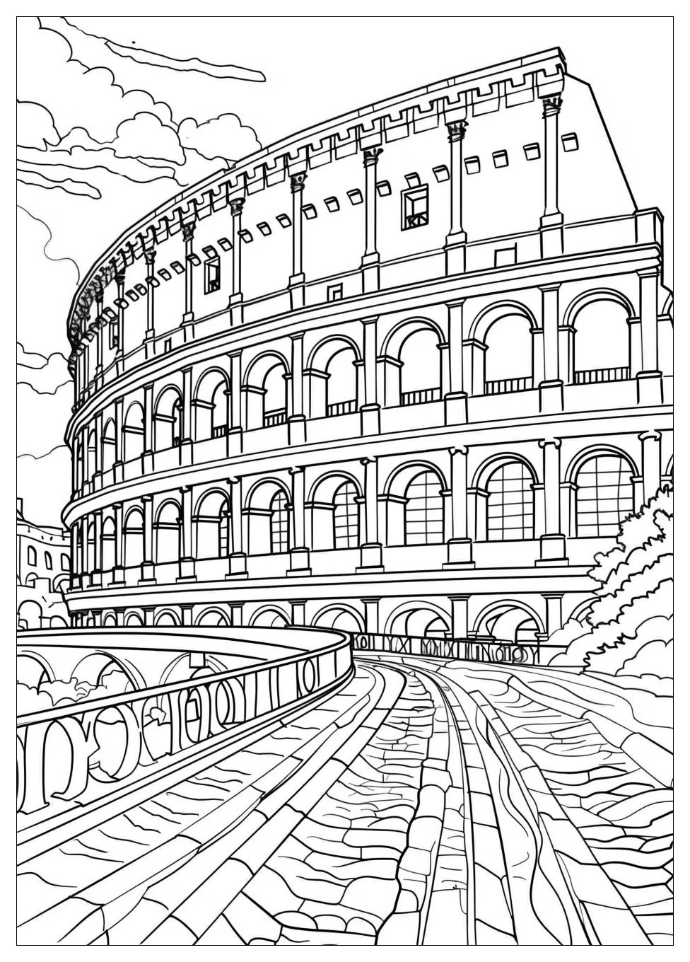 Italy Coloring Pages-7