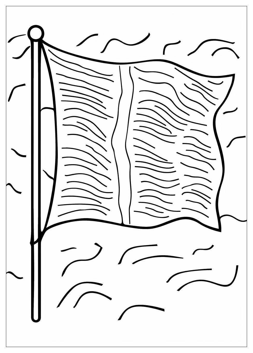 Italy Flag Coloring Pages-2