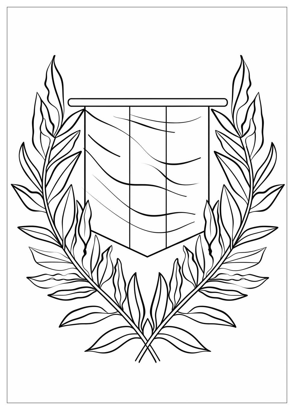 Italy Flag Coloring Pages-3