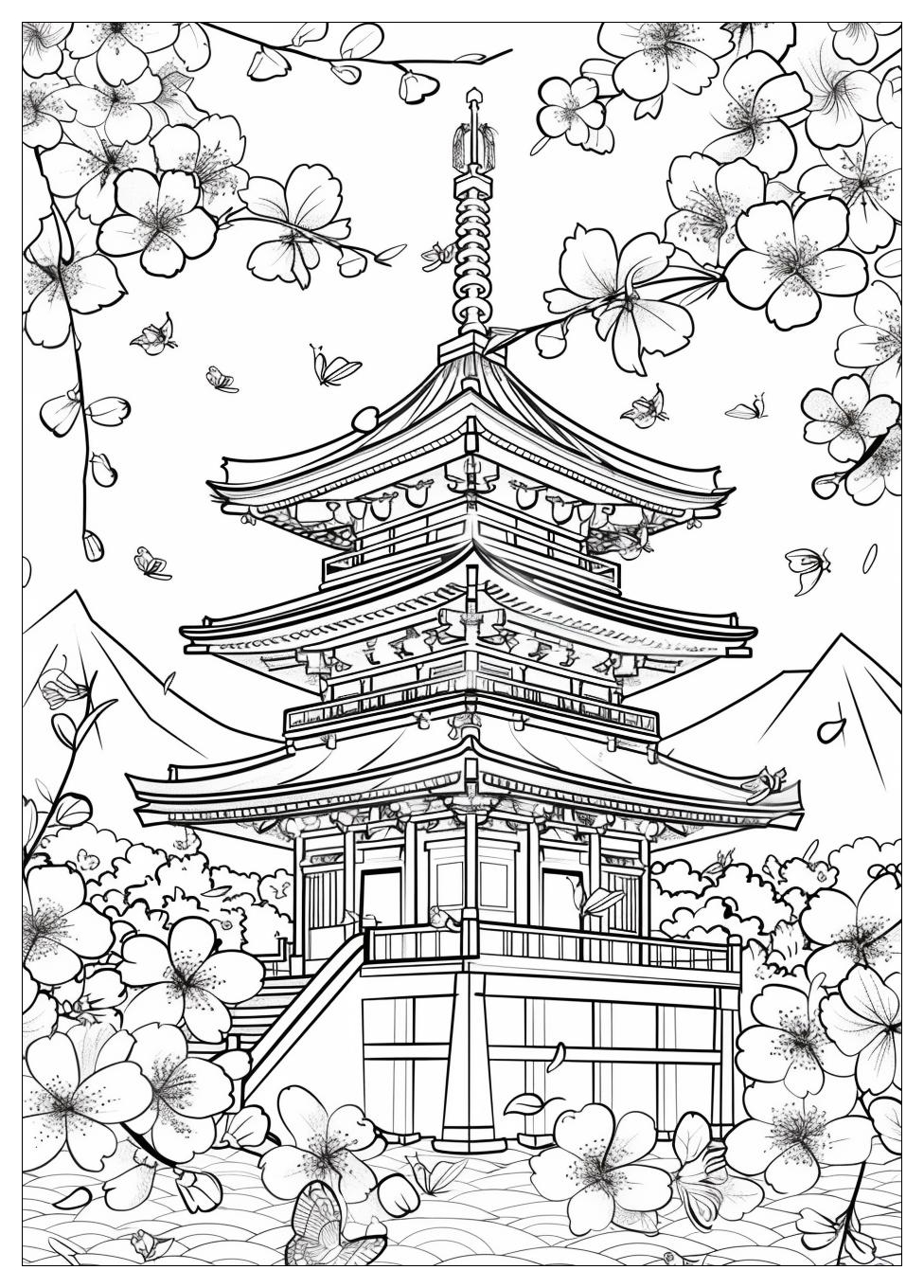 Japanese Coloring Pages-2