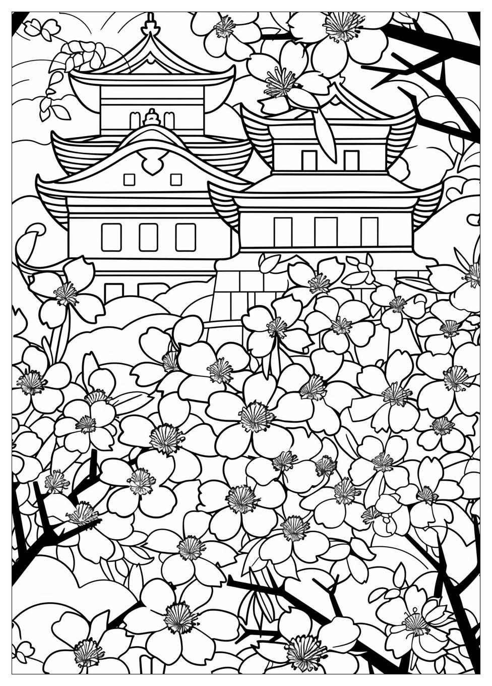 Japanese Coloring Pages-7