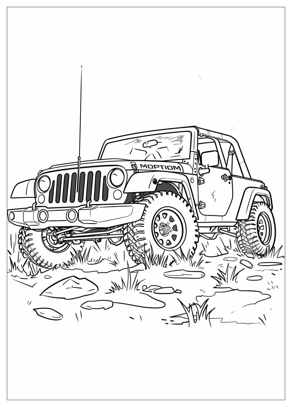 Jeep Coloring Pages-2