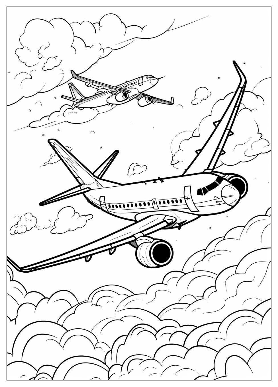 Jet Coloring Pages-1