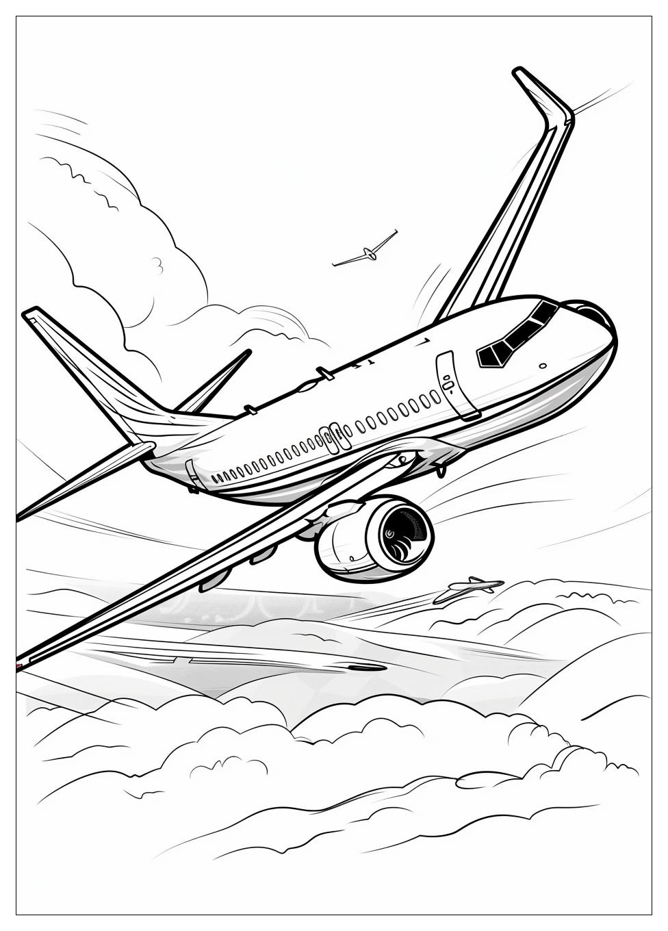 Jet Coloring Pages-10