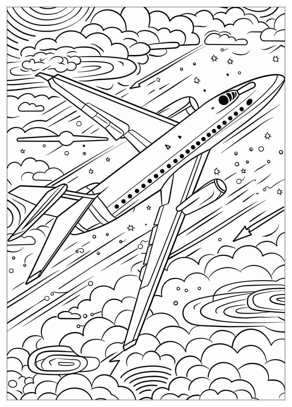 Jet Coloring Pages-13