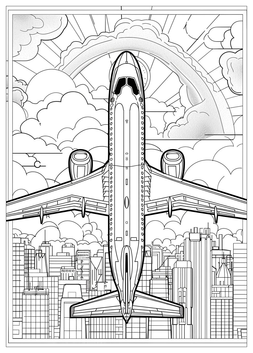 Jet Coloring Pages-15