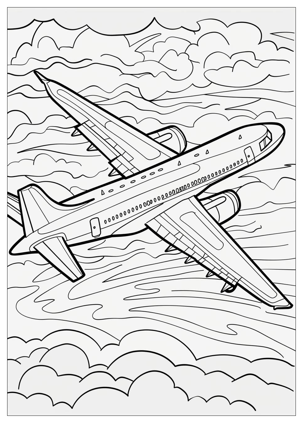 Jet Coloring Pages-4