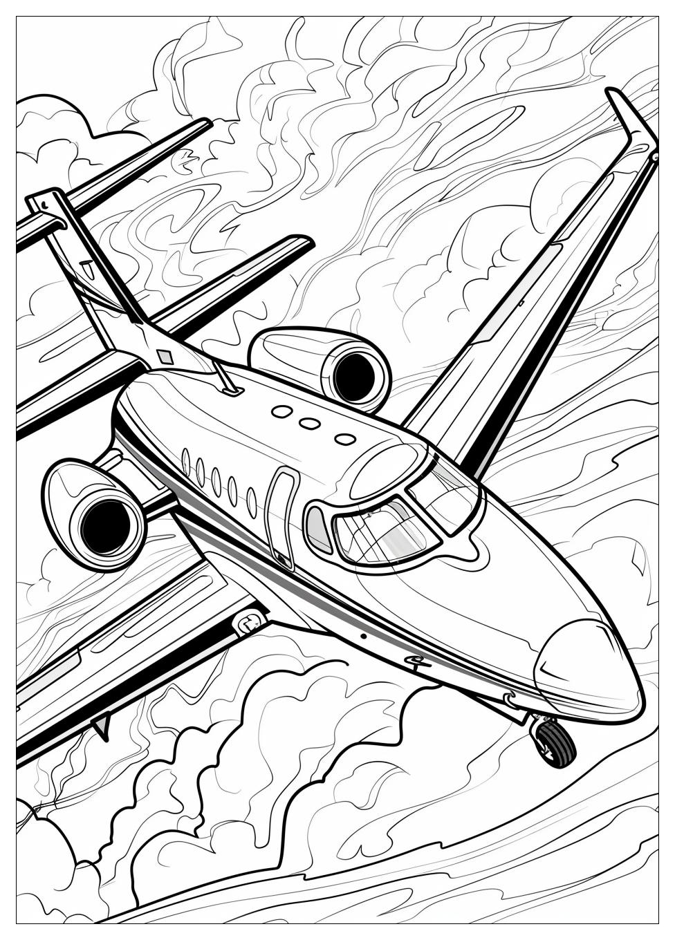 Jet Coloring Pages-5