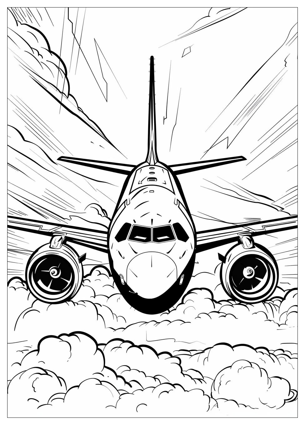 Jet Coloring Pages-7