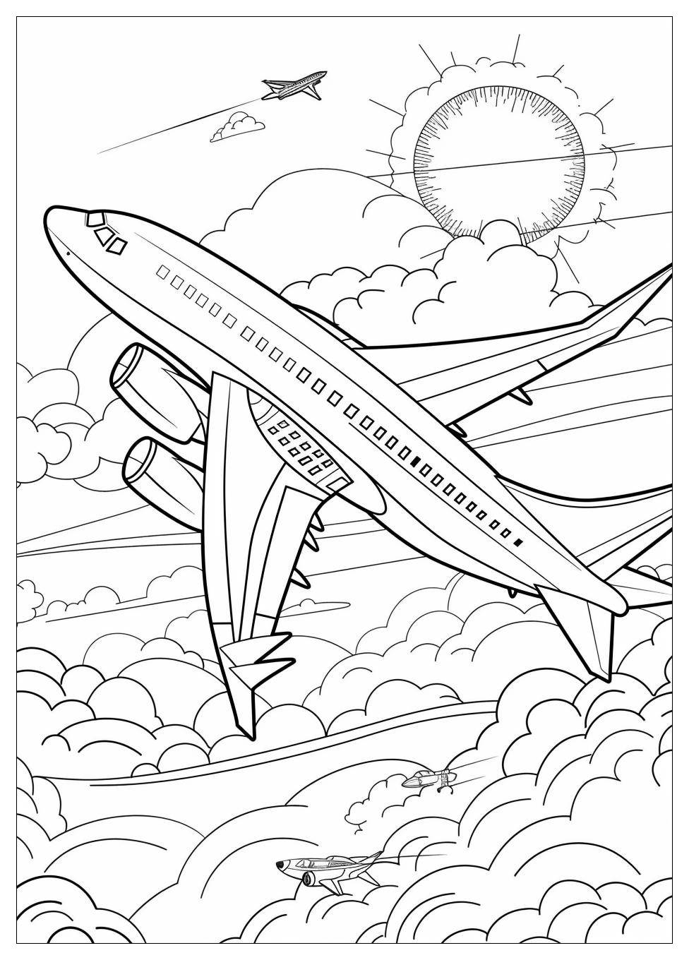 Jet Coloring Pages-9