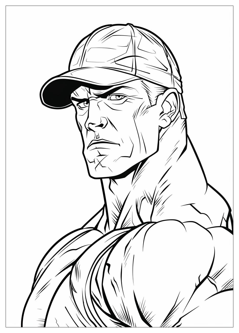 John Cena Coloring Pages-10