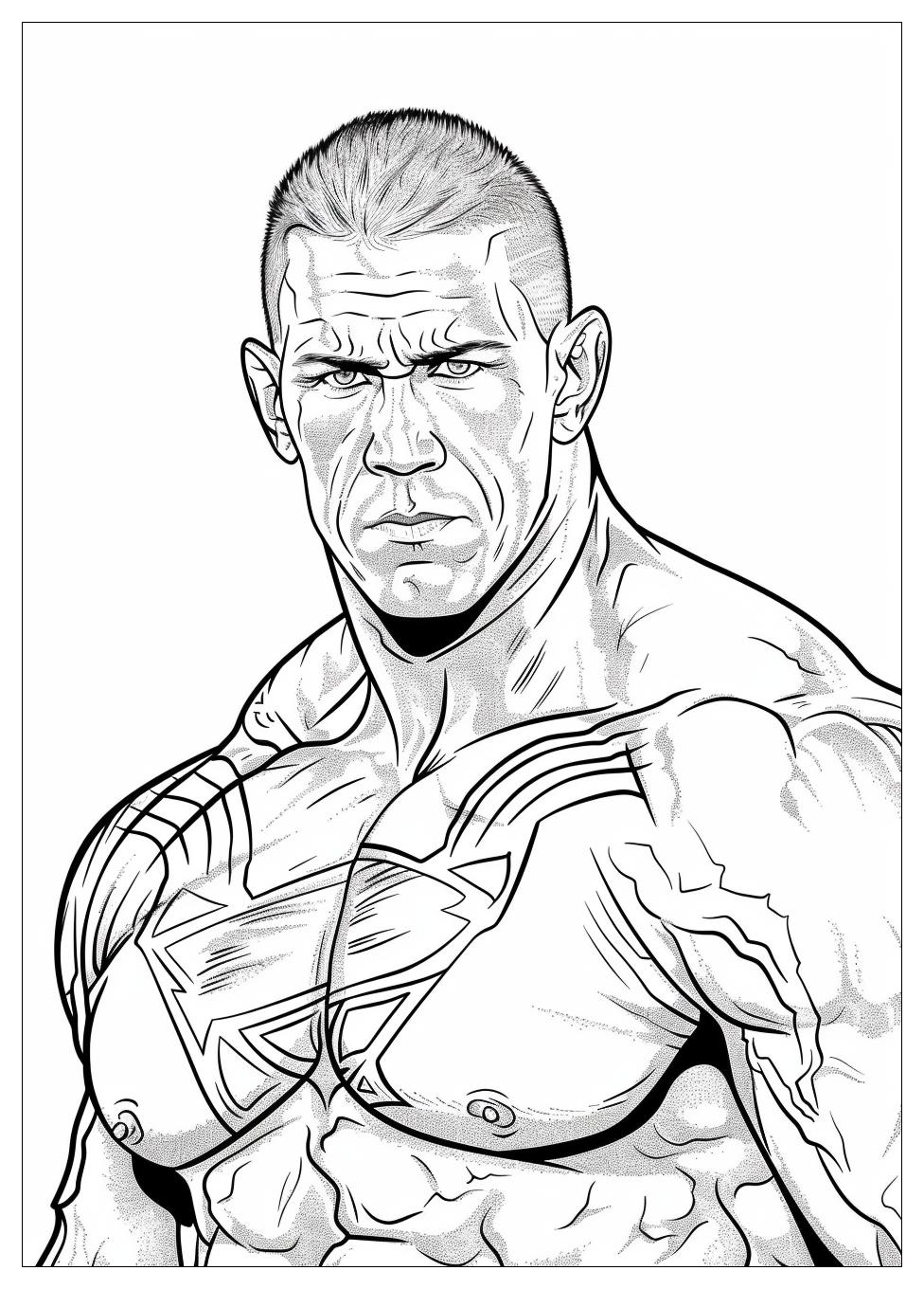 John Cena Coloring Pages-18