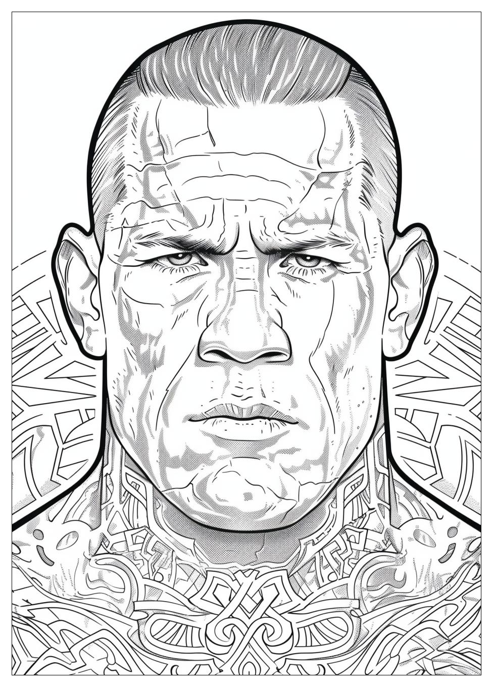 John Cena Coloring Pages-19