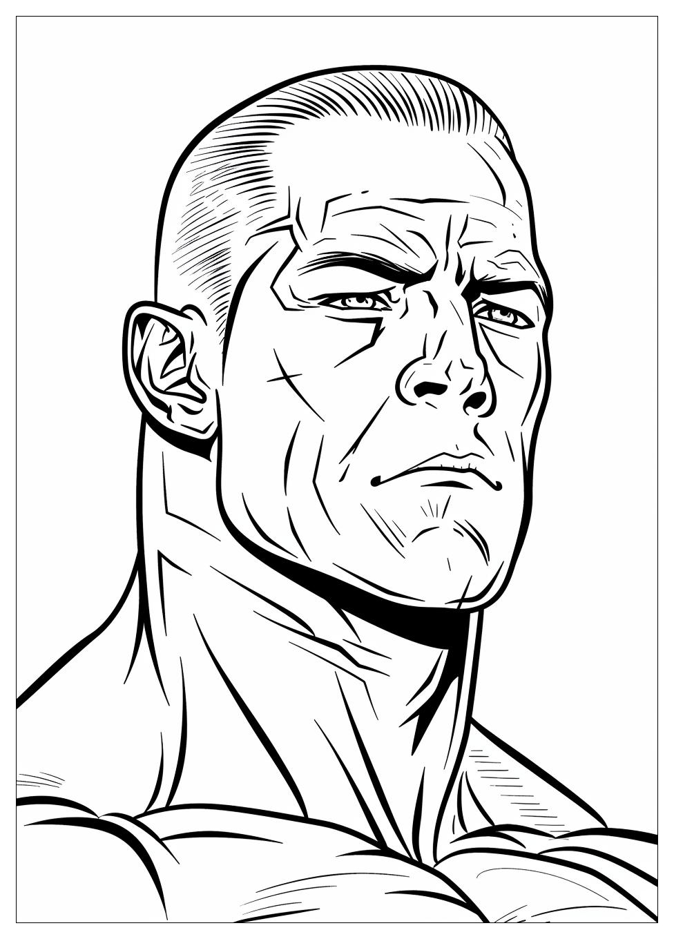 John Cena Coloring Pages-4