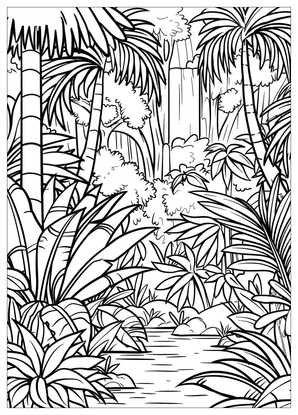 Jungle Coloring Pages-10