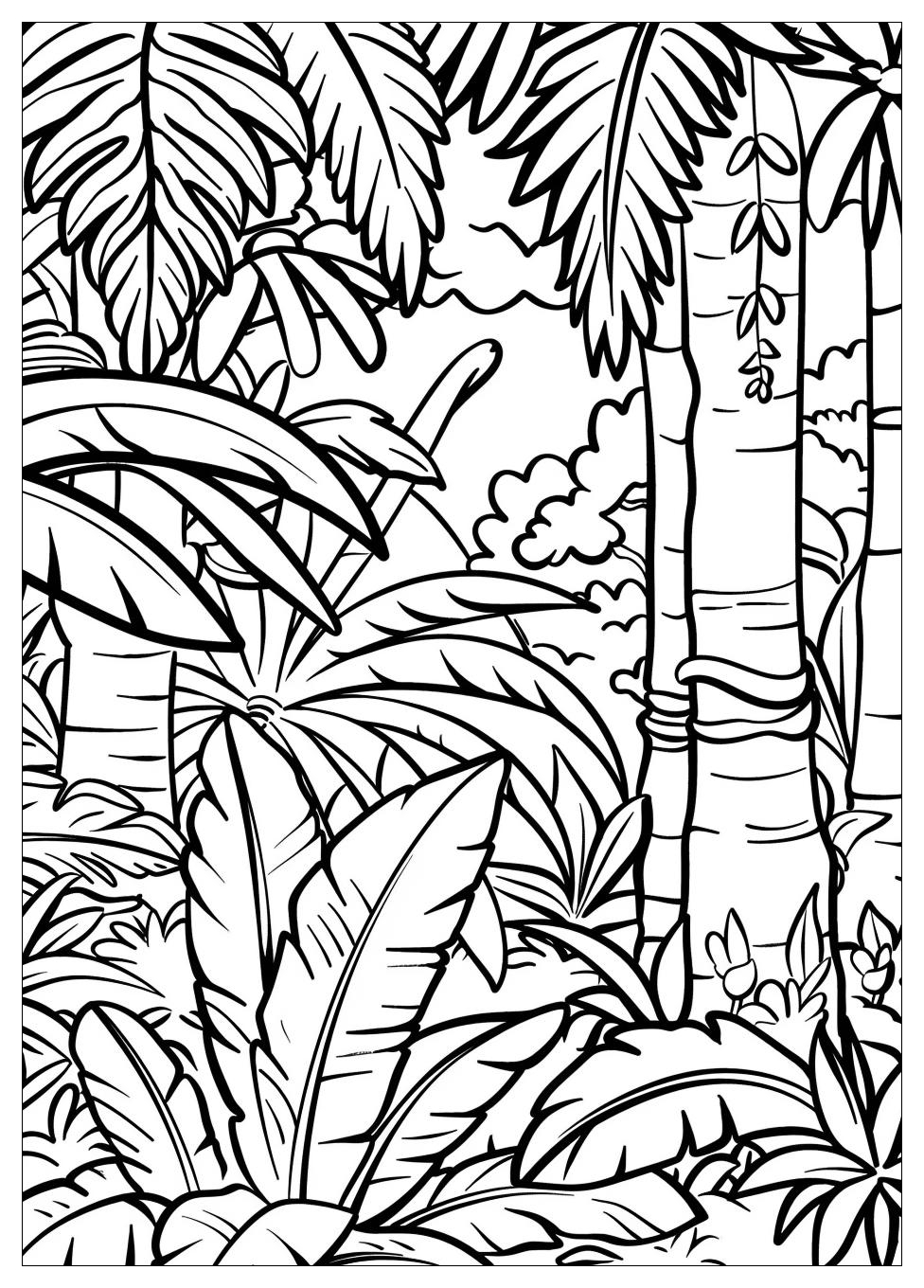 Jungle Coloring Pages-11