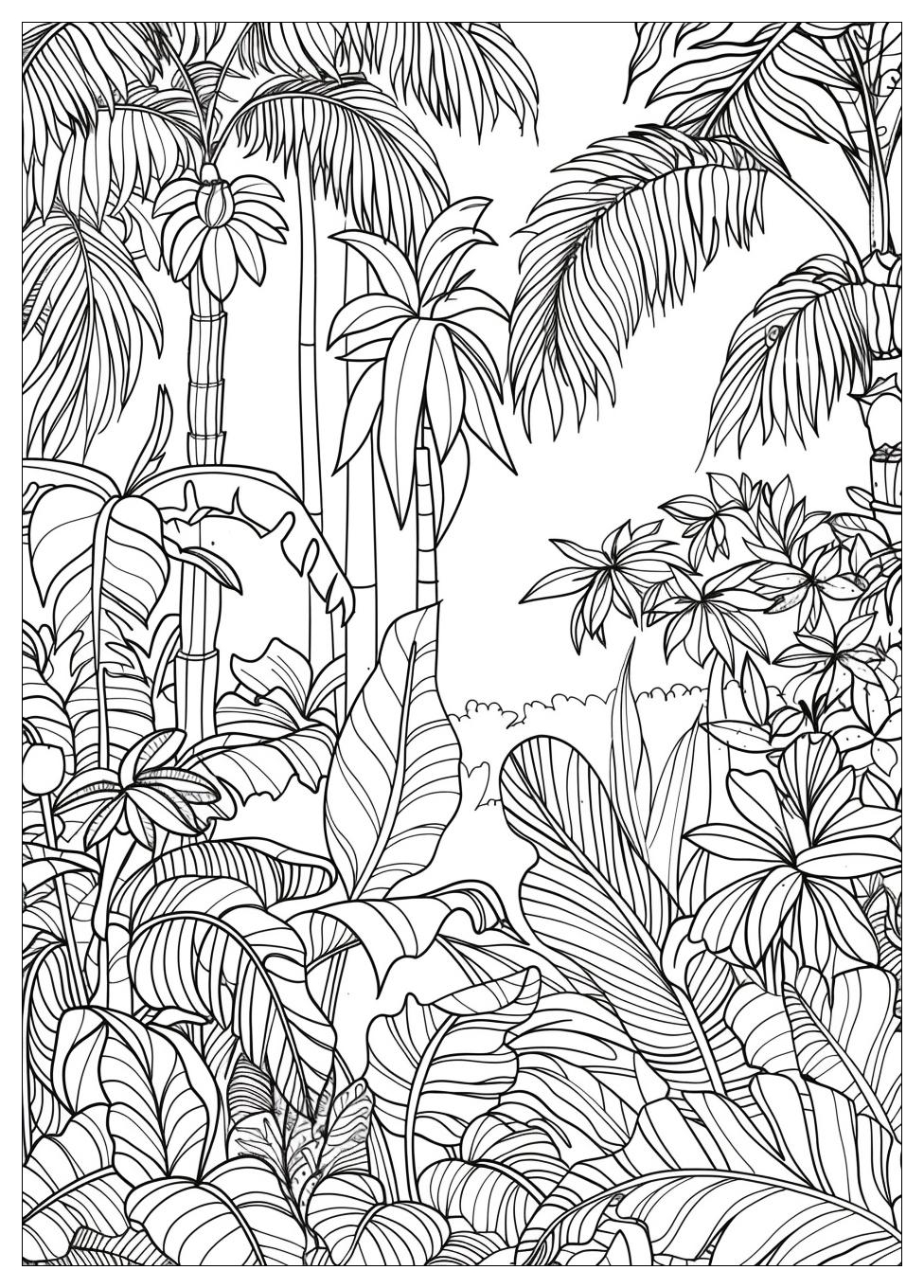 Jungle Coloring Pages-16