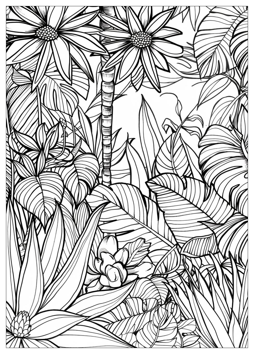 Jungle Coloring Pages-18