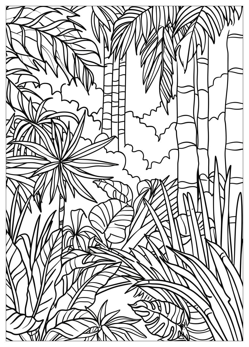 Jungle Coloring Pages-3