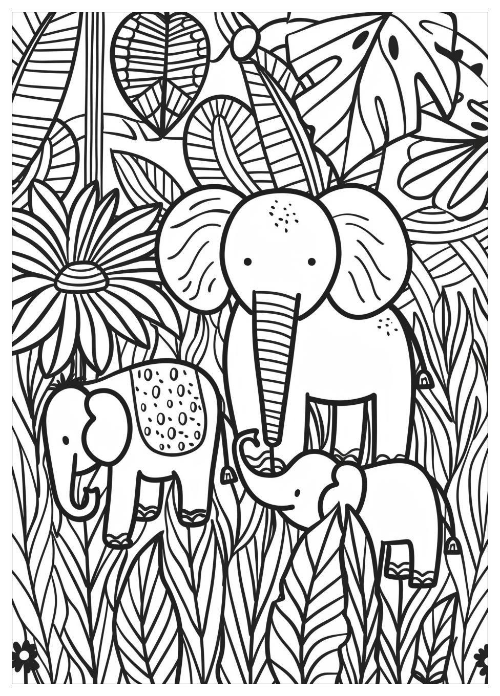 Jungle Coloring Pages-5