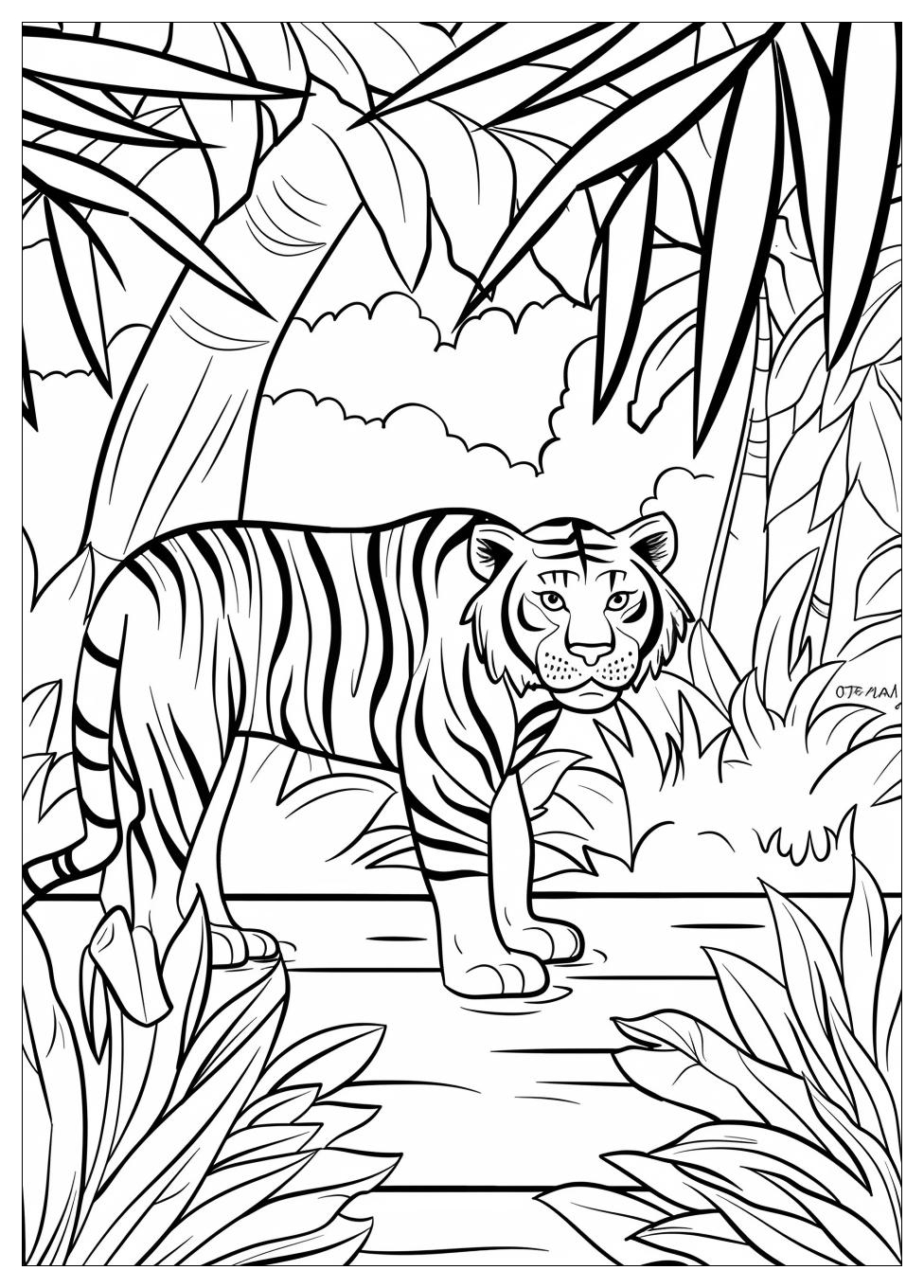 Jungle Coloring Pages-6