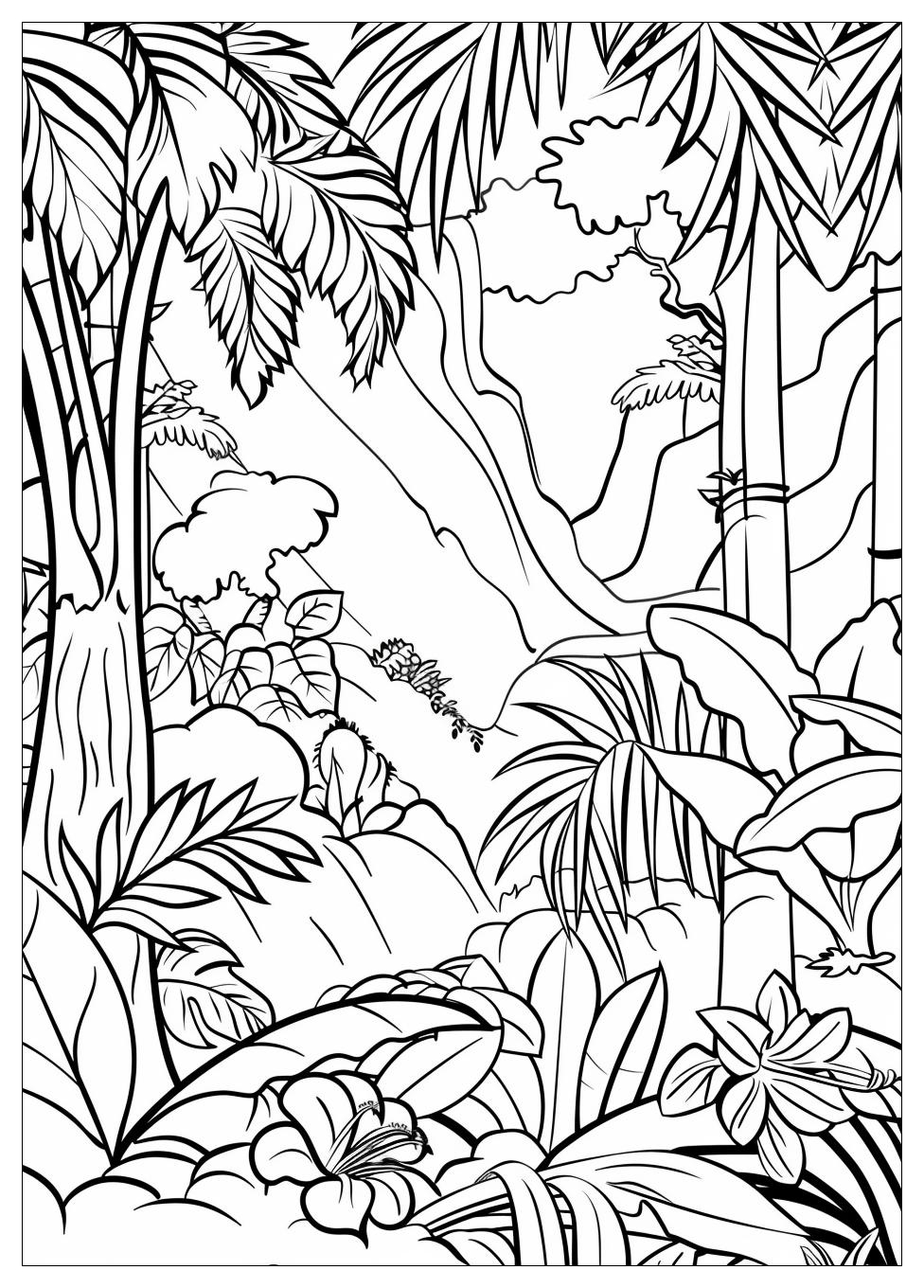 Jungle Coloring Pages-9