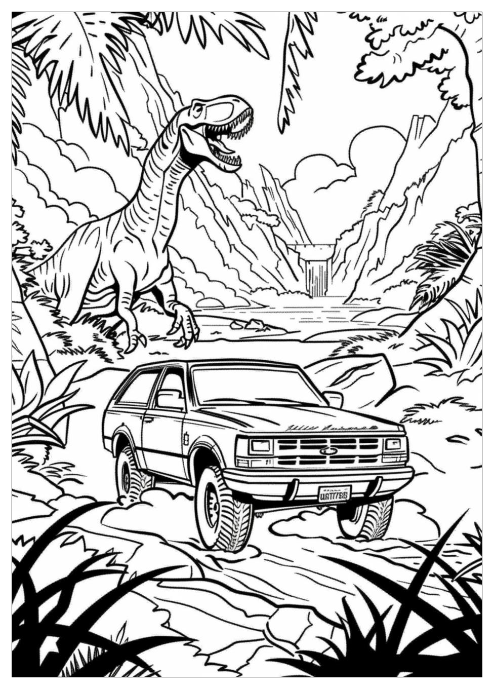 Jurassic Park Coloring Pages-5