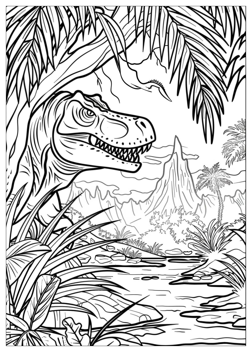 Jurassic Park Coloring Pages-7