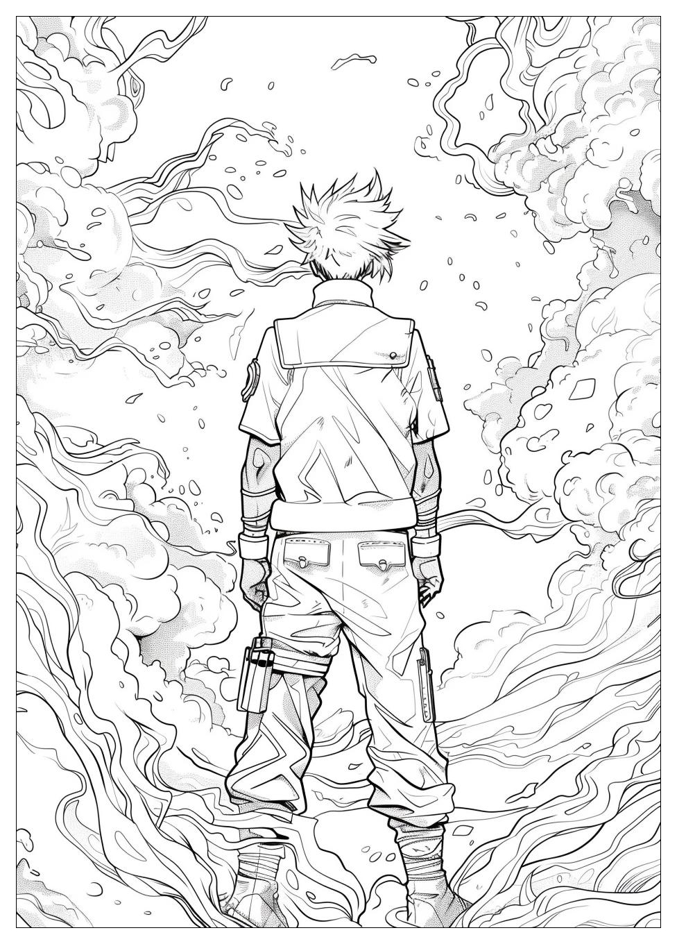 Kakashi Coloring Pages-13