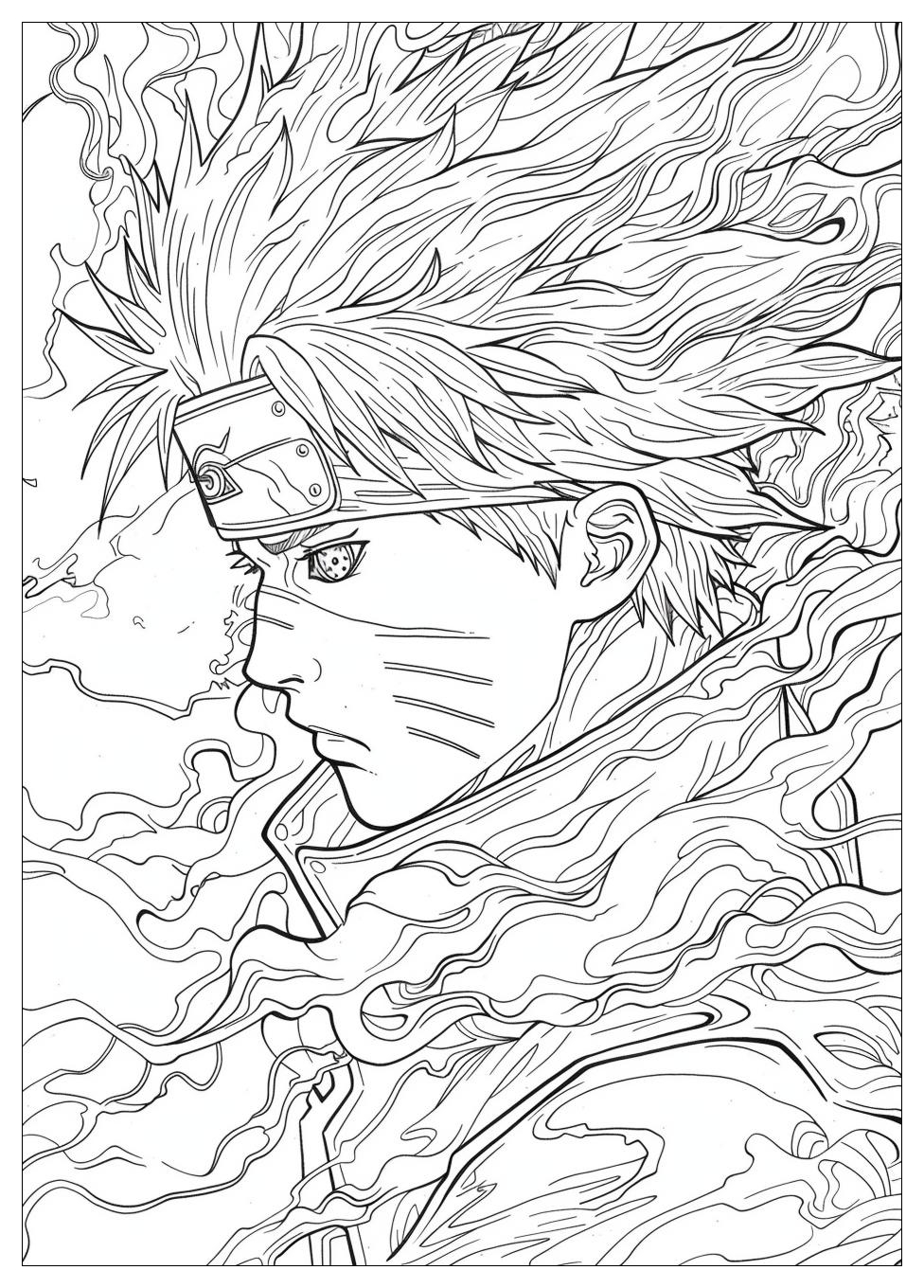 Kakashi Coloring Pages-18