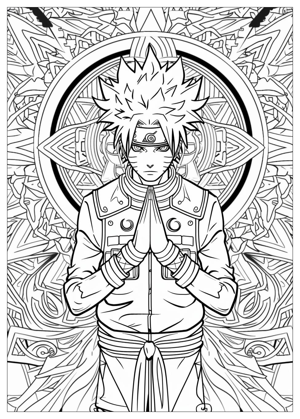 Kakashi Coloring Pages-20