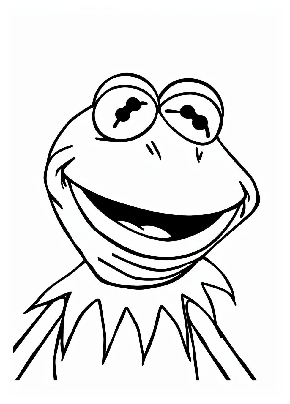 Kermit The Frog Coloring Pages-12