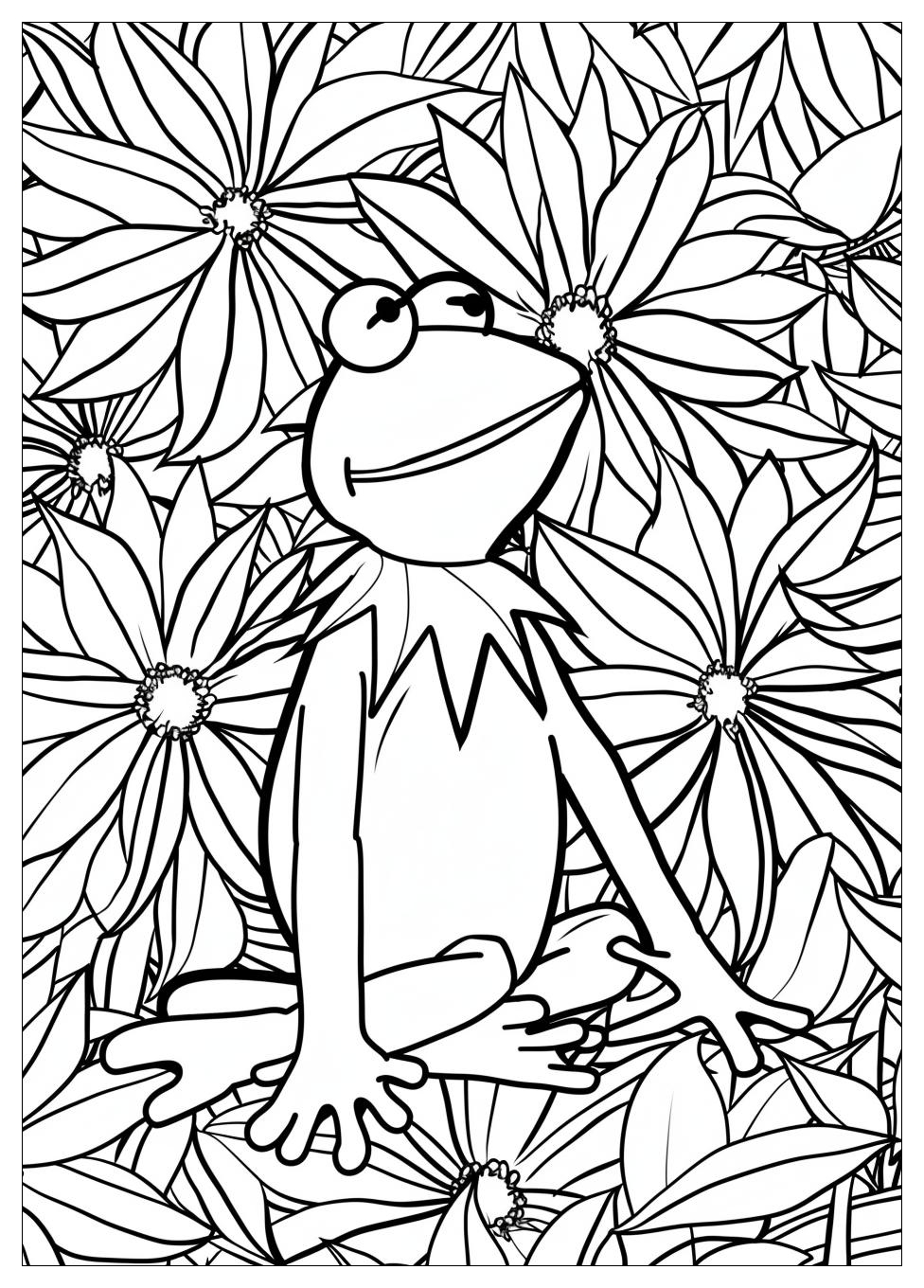 Kermit The Frog Coloring Pages-13