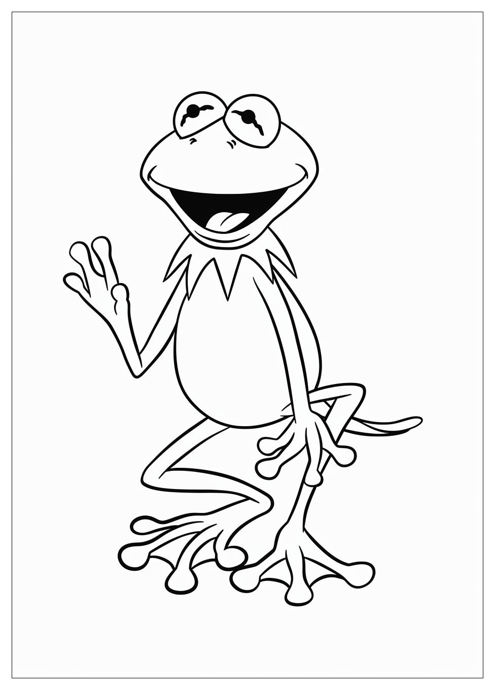 Kermit The Frog Coloring Pages-14